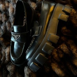 Not the real thing platform loafers